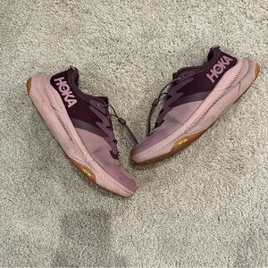 HOKA One One Transport Women's Running Shoes - Purple and Brown US Size 9B